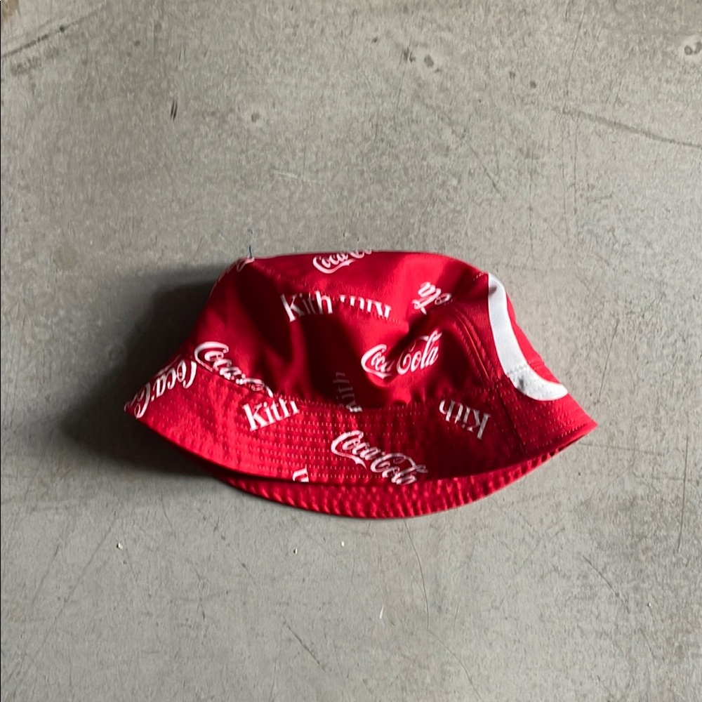 Kith x Mitchell & Ness x Coca-Collab Bucket Hat (fits like a medium large)